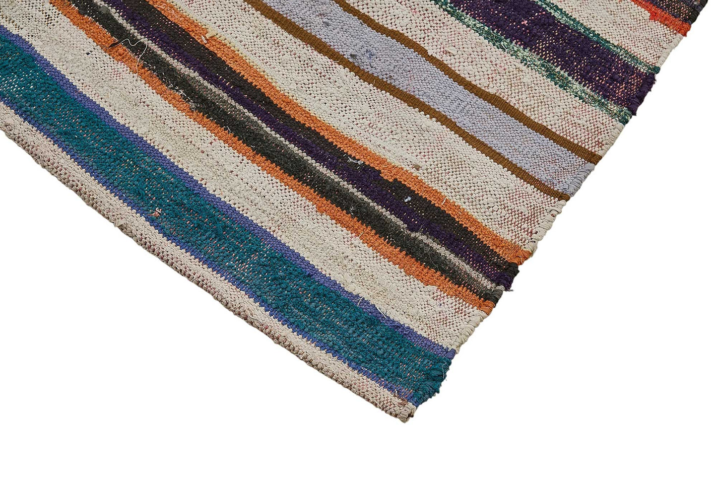 6x10 Handmade Vintage Chaput Kilim Rug - 51875