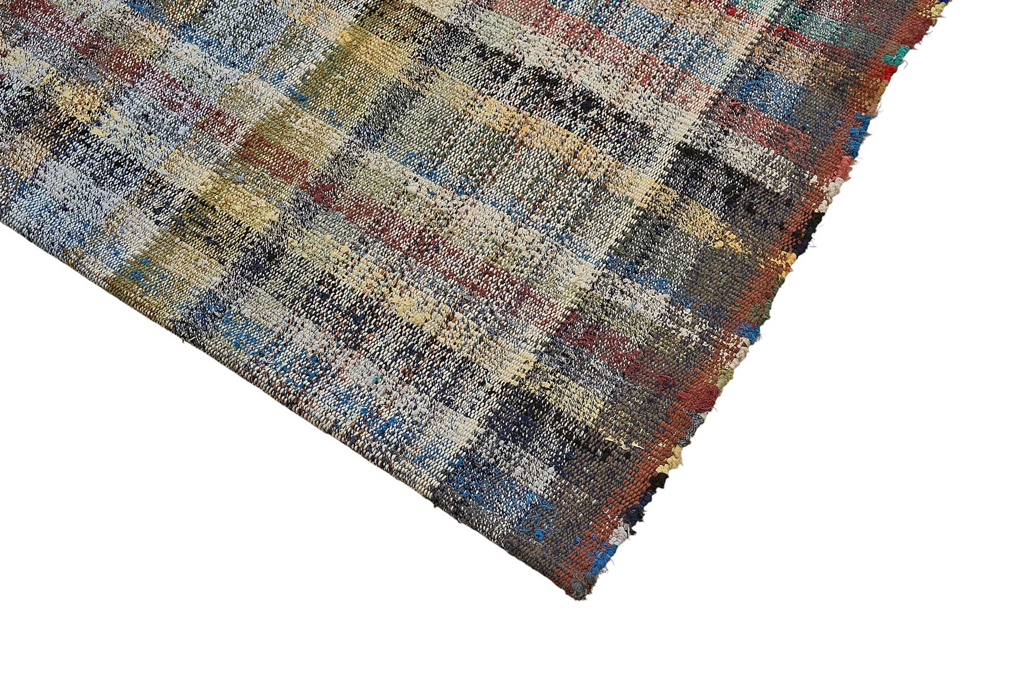 6x10 Handmade Vintage Chaput Kilim Rug - 51879