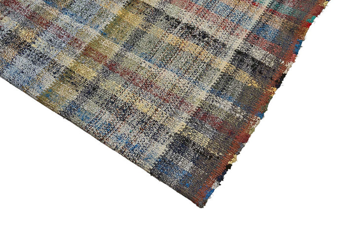 6x10 Handmade Vintage Chaput Kilim Rug - 51879