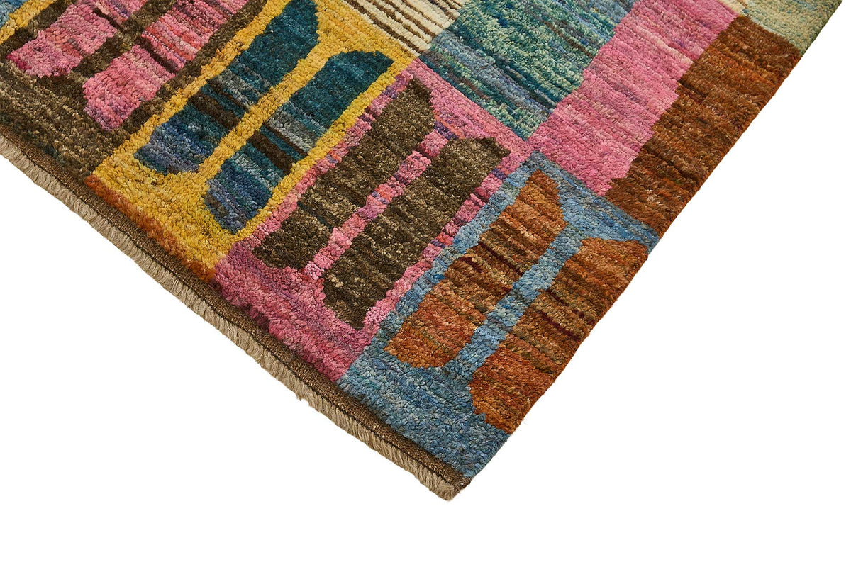6x10 Multicolor Modern Tribal Rug - 51933