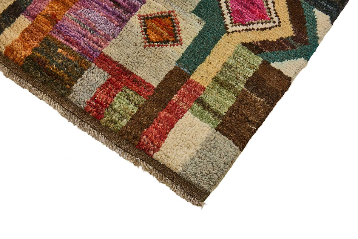 4x6 Multicolor Modern Tribal Rug - 51938