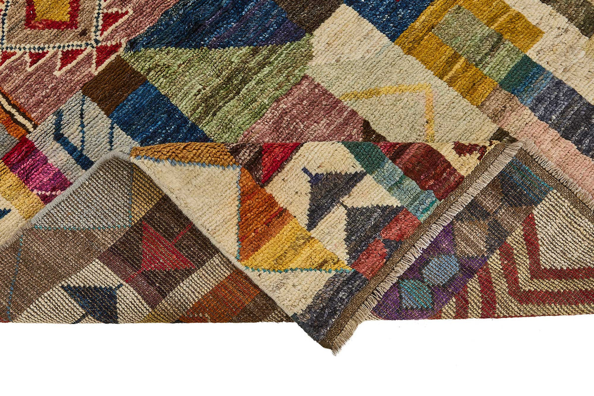 4x6 Multicolor Modern Tribal Rug - 51938