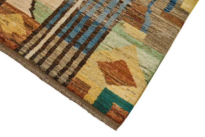 6x9 Multicolor Modern Tribal Rug - 51944