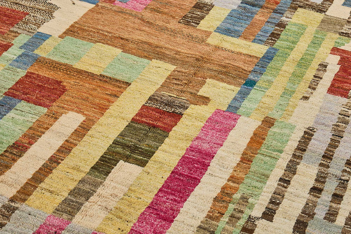 6x9 Multicolor Modern Tribal Rug - 51944