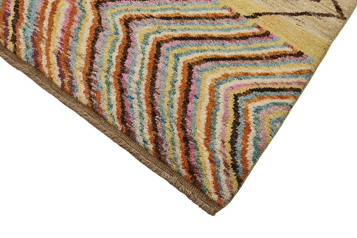 7x9 Multicolor Modern Tribal Rug - 51946