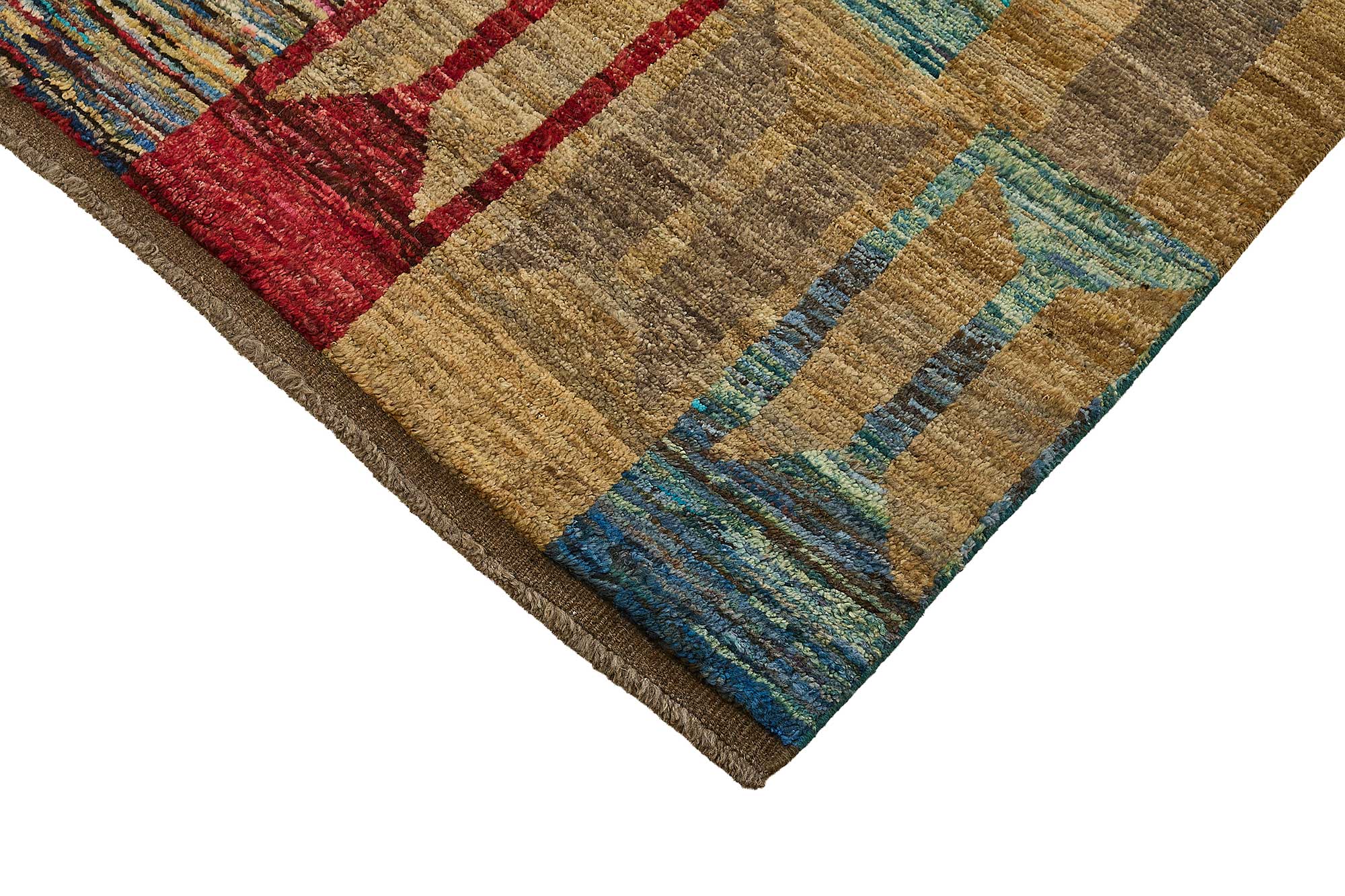 8x11 Multicolor Modern Tribal Rug - 51950
