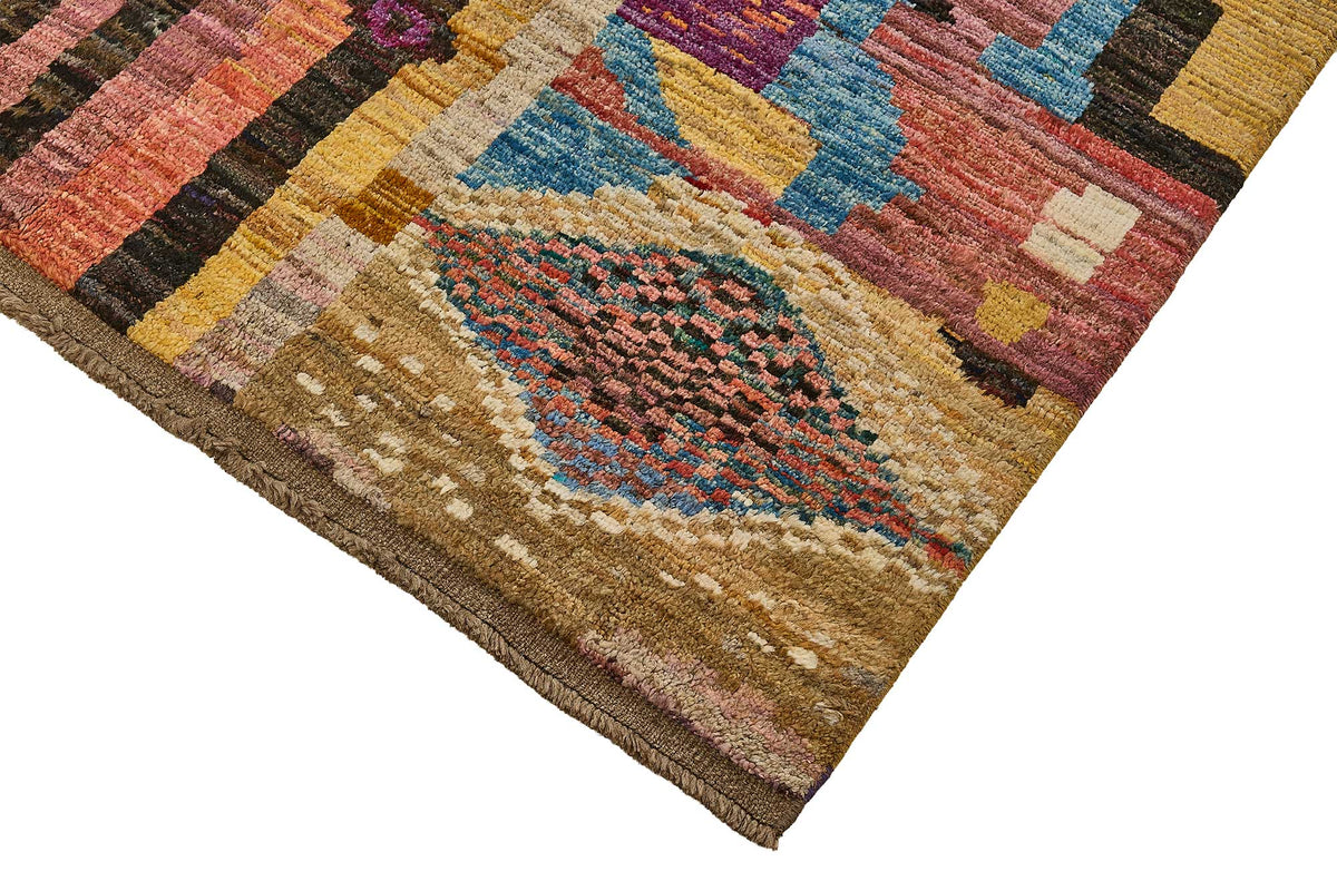 8x10 Multicolor Modern Tribal Rug - 51951