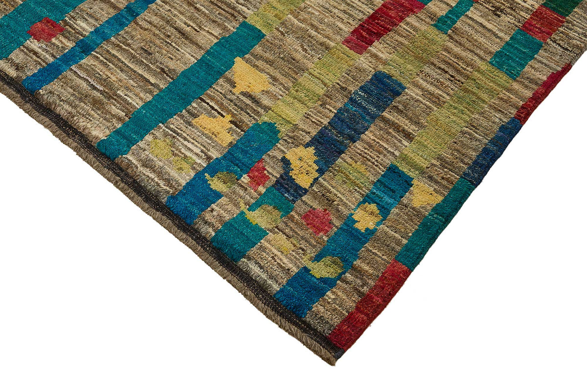 10x12 Multicolor Modern Tribal Rug - 51952