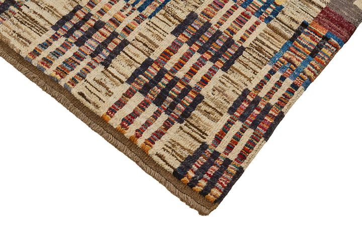 6x10 Multicolor Modern Tribal Rug - 51954