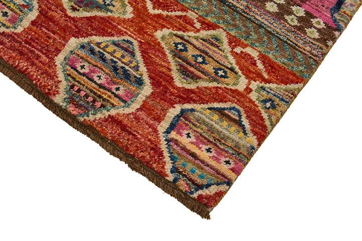 5x6 Multicolor Modern Tribal Rug - 51955