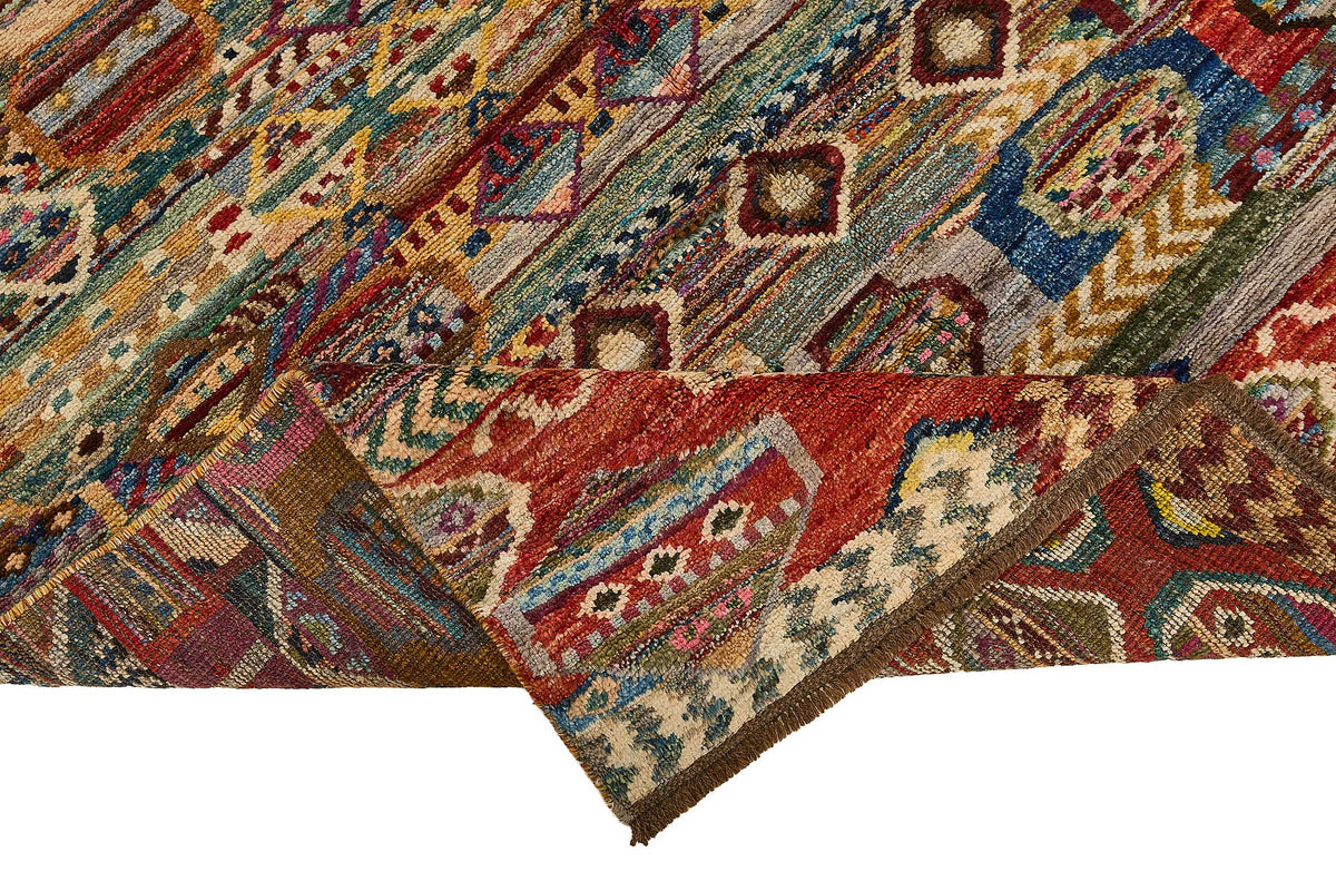 5x6 Multicolor Modern Tribal Rug - 51955