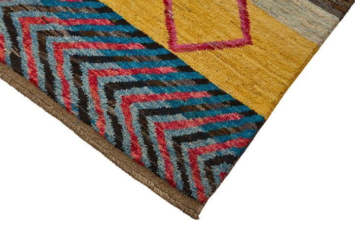 8x11 Multicolor Modern Tribal Rug - 51956