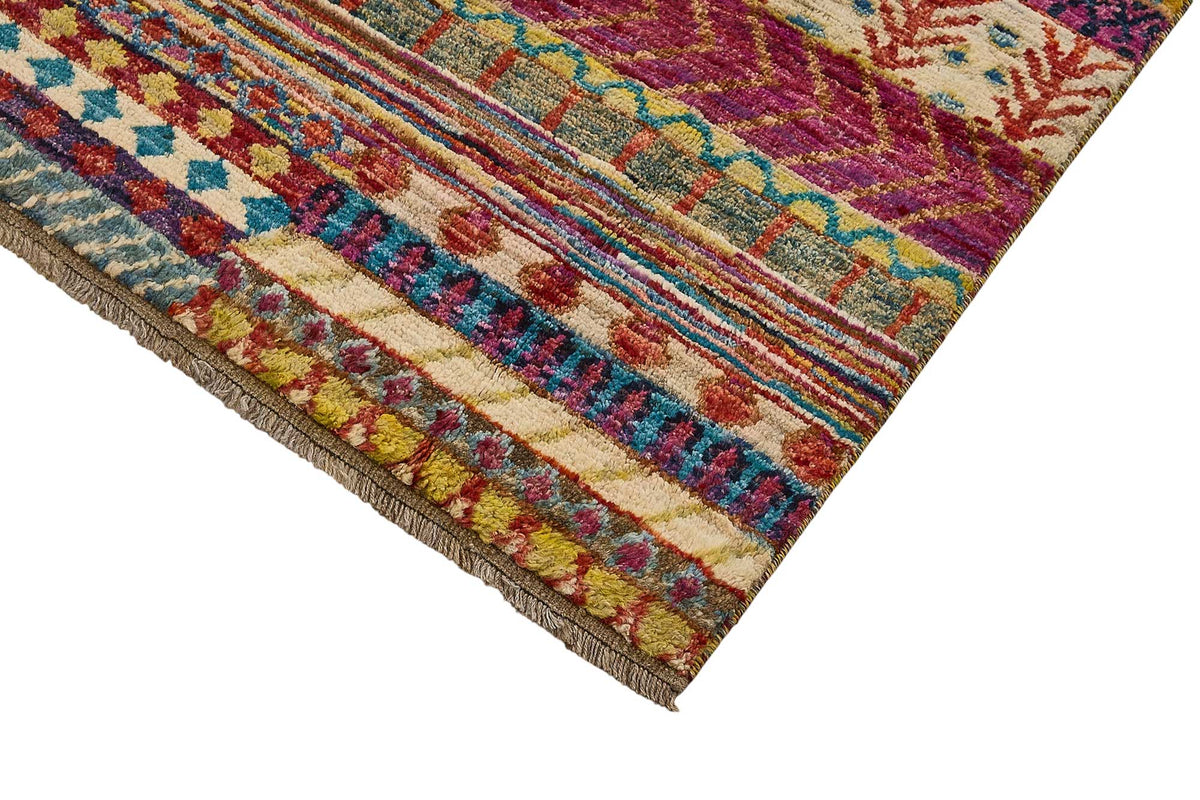 6x10 Multicolor Modern Tribal Rug - 51961