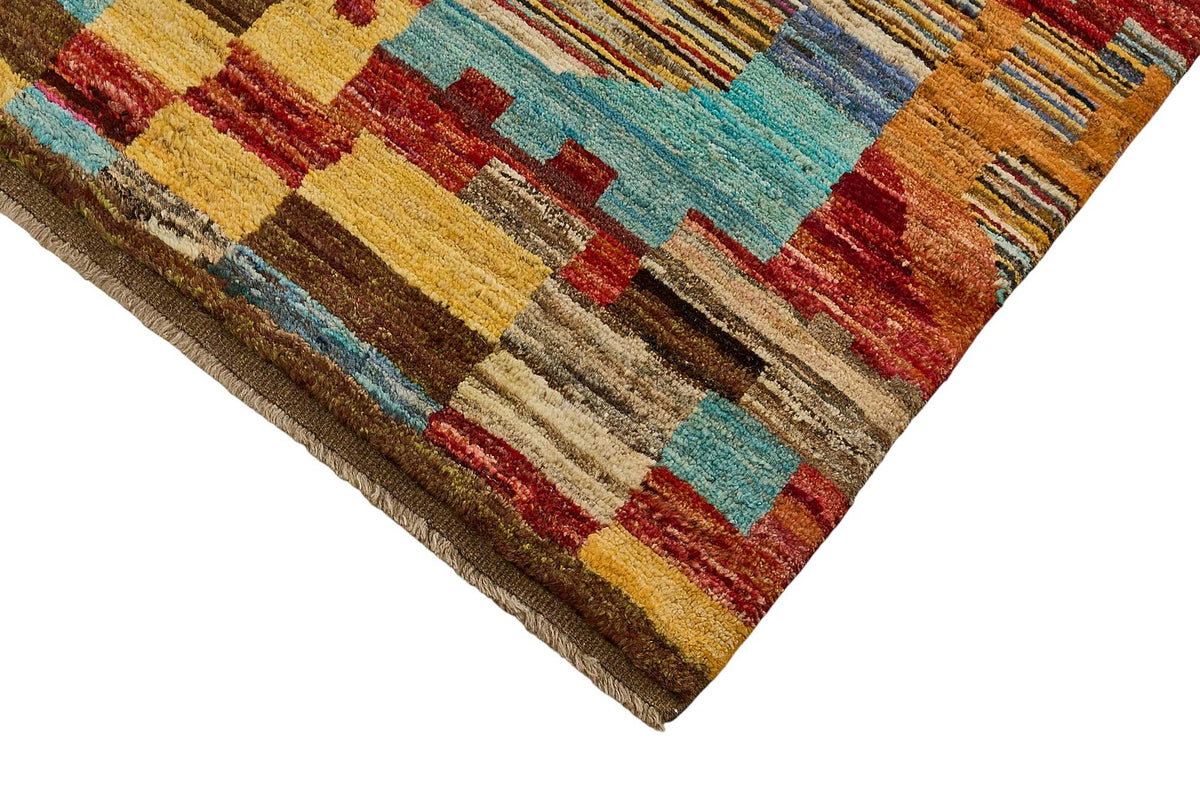 6x10 Multicolor Modern Tribal Rug - 51966