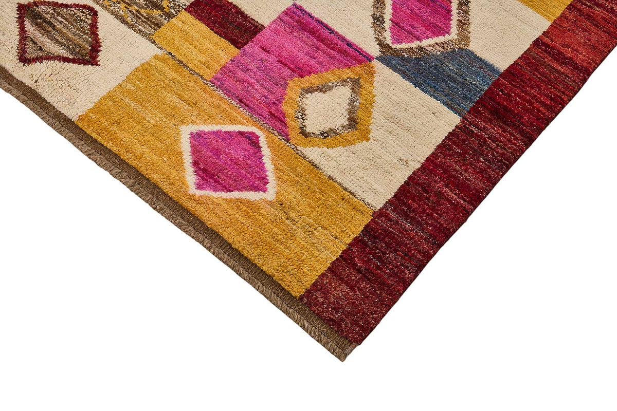 9x10 Multicolor Modern Tribal Rug - 51970