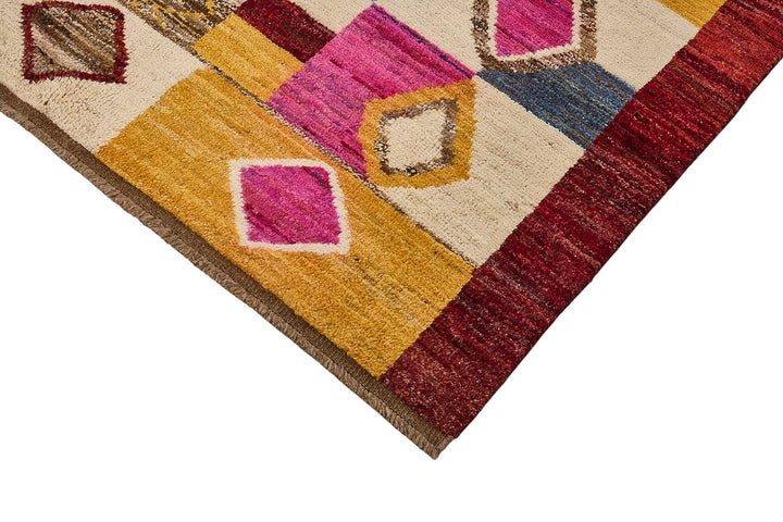 9x10 Multicolor Modern Tribal Rug - 51970