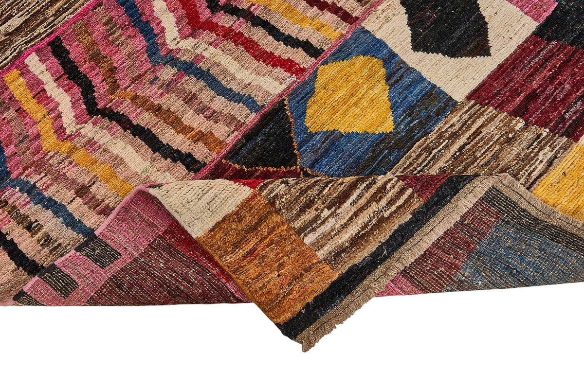 8x9 Multicolor Modern Tribal Rug - 51974