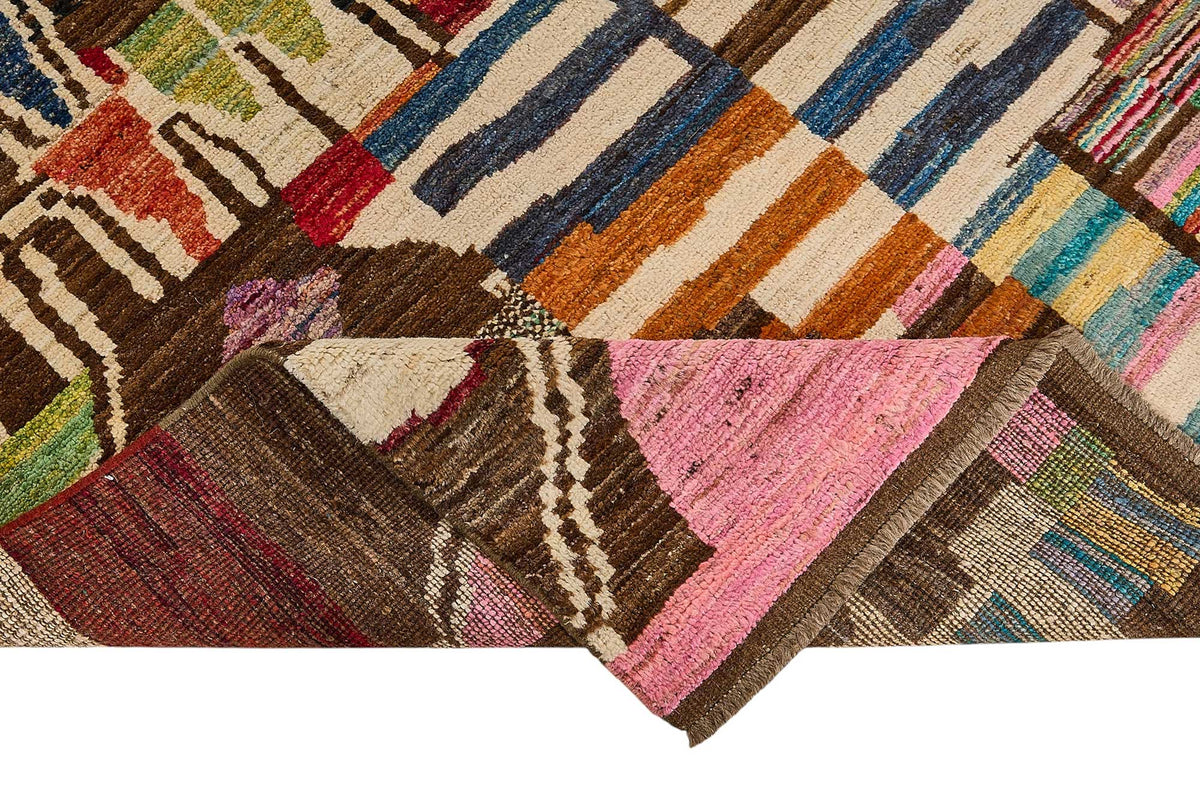 6x10 Multicolor Modern Tribal Rug - 51979