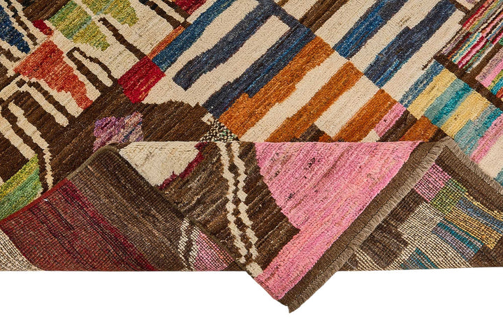 6x10 Multicolor Modern Tribal Rug - 51979