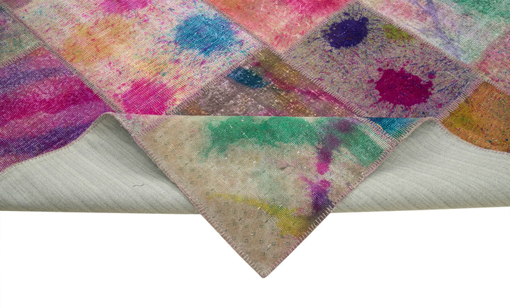 10x13 Multicolor Patchwork Rug - 9105