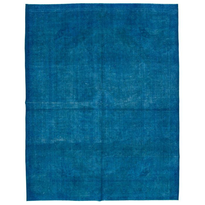 10x13 Blue Oriental Wool Large Area Rug -5459